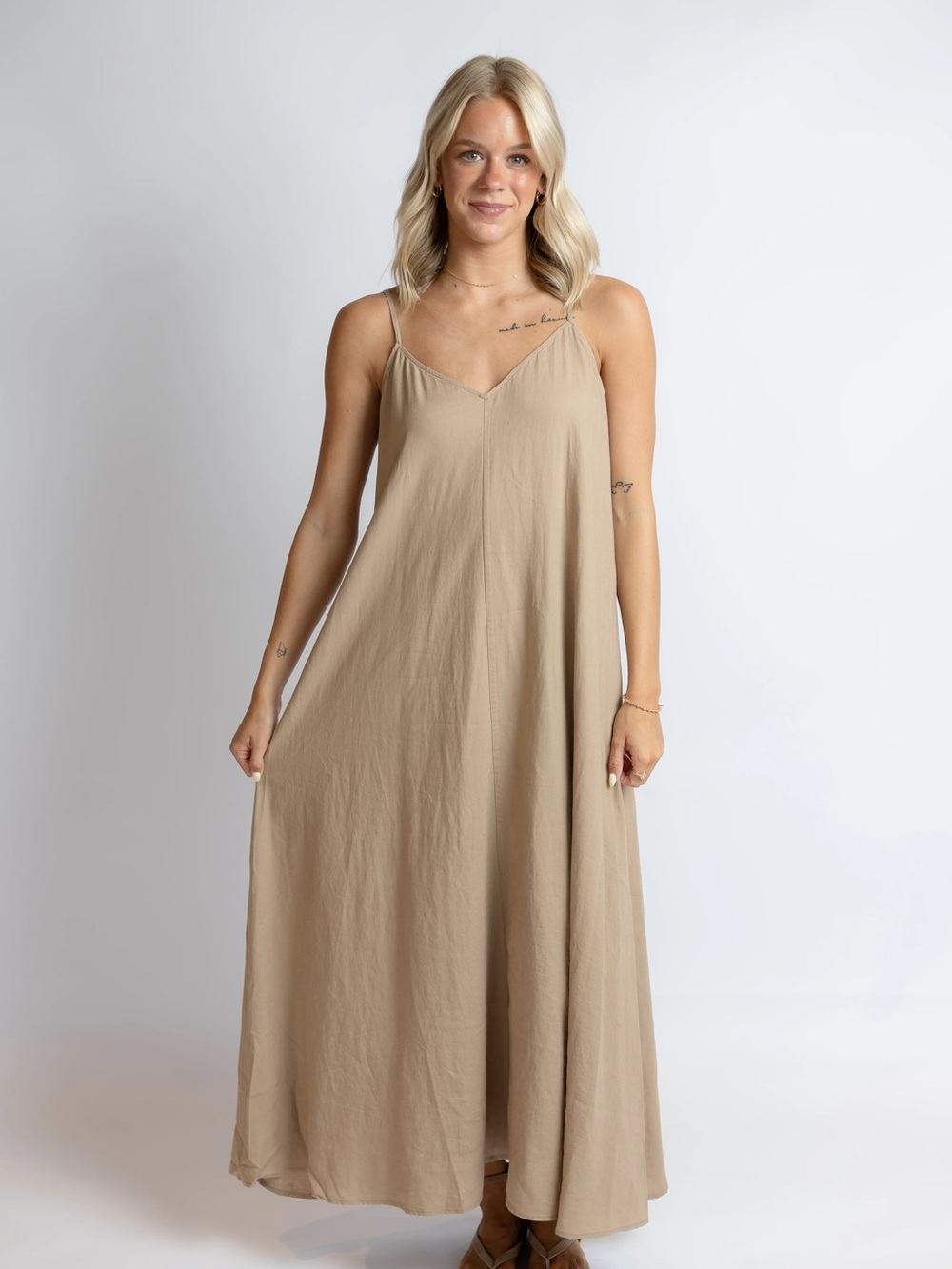 Sandcomber Midi Dress Taro
